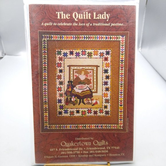 UNCUT Vintage Quilt Sewing Patterns, The Quilt Lady, Quakertown Quilts 1997 - Picture 2 of 3